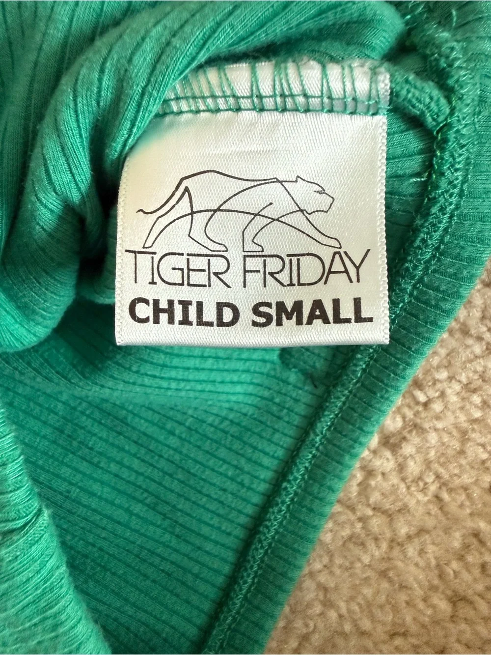 Tiger Friday soft ribbed